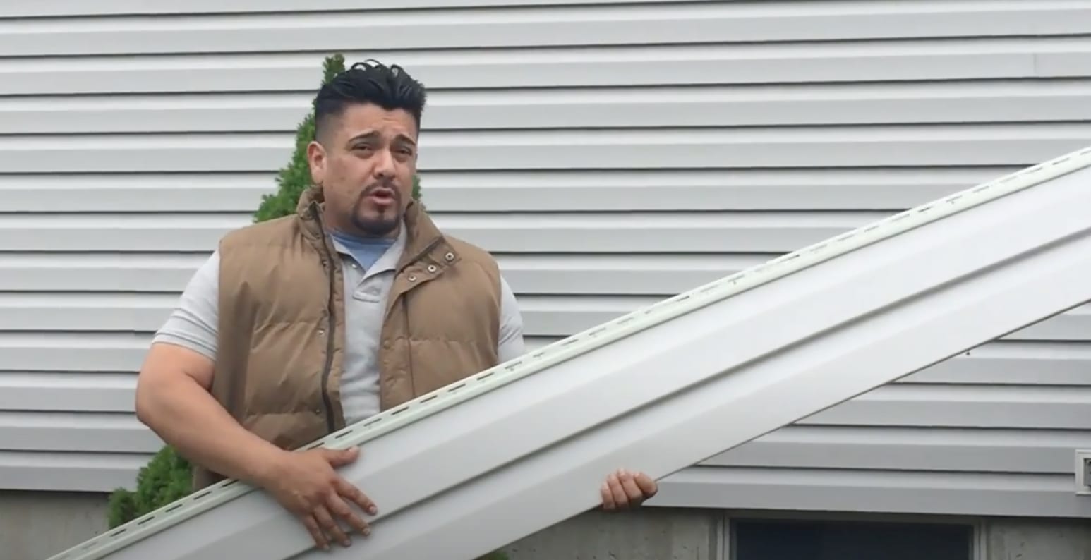 Seamless Gutters - NJ Vinyl Siding